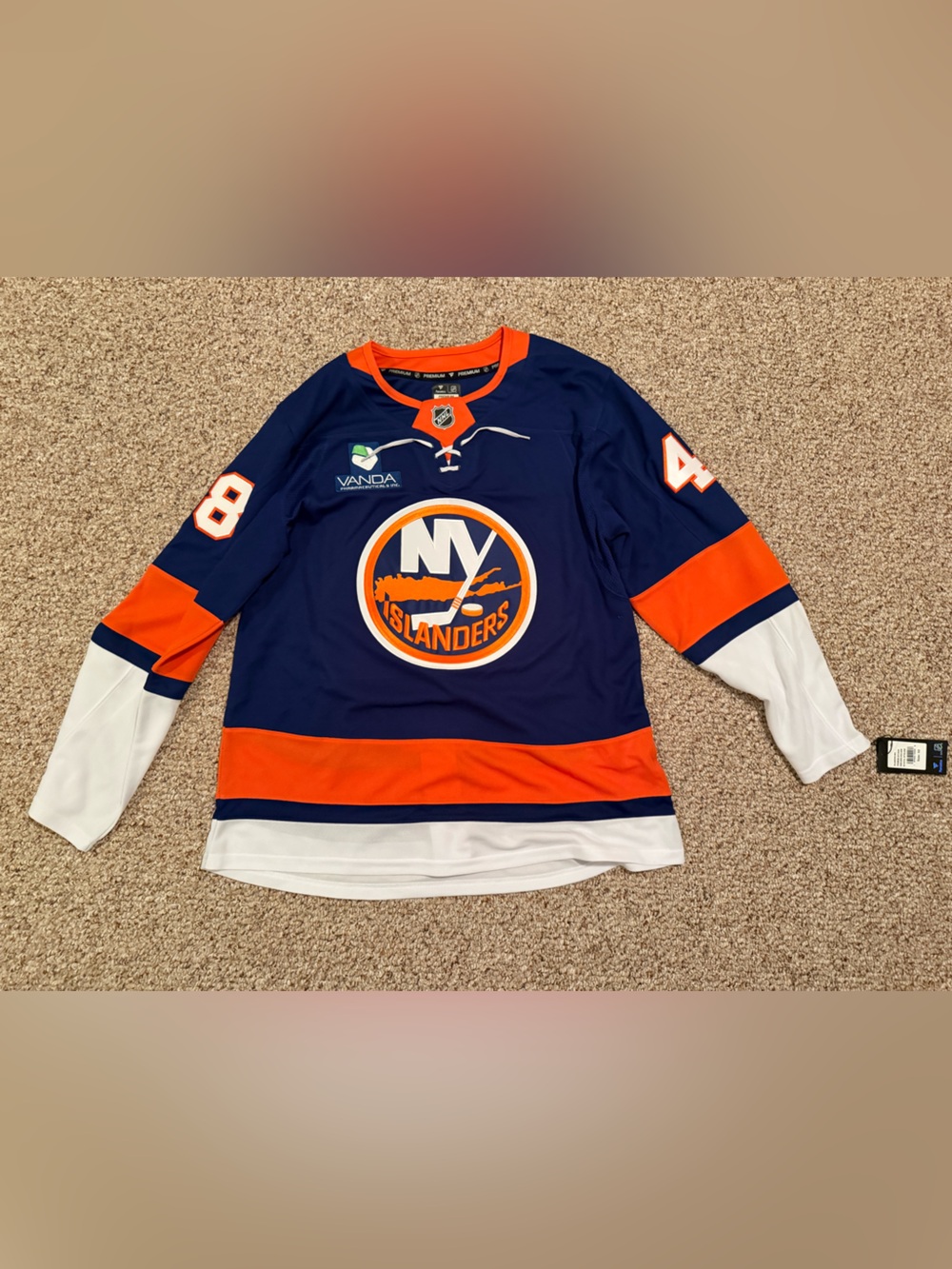 New York Islanders Matthew Schaefer Fanatics Hockey Jersey